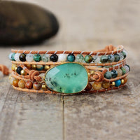 Thumbnail for Prosperity Jade Wrap Bracelet-Your Soul Place