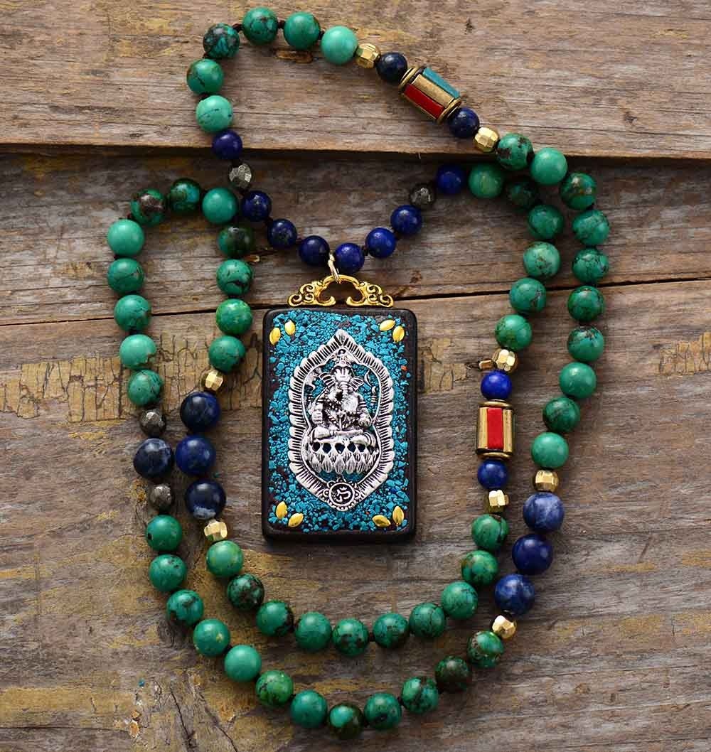 Origins Tibetan Elephant Pendant Necklace-Your Soul Place