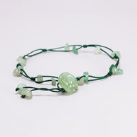 Thumbnail for Handmade Crystal Braided Anklet-Your Soul Place