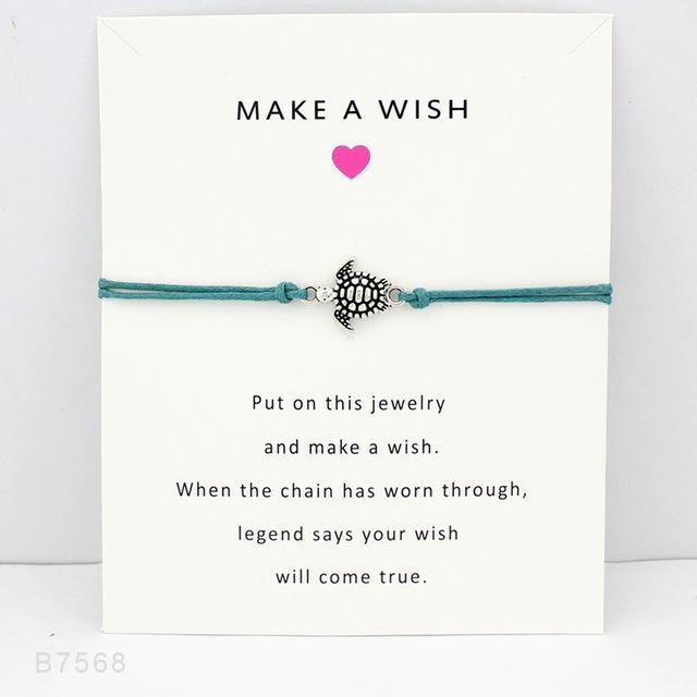 Make A Wish Turtle Bracelet-Your Soul Place