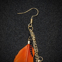 Thumbnail for Paradise Feathers Dangling Earrings YourSoulPlace.com