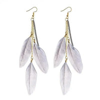 Thumbnail for Paradise Feathers Dangling Earrings-Your Soul Place