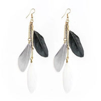 Thumbnail for Paradise Feathers Dangling Earrings-Your Soul Place