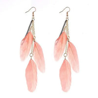 Thumbnail for Paradise Feathers Dangling Earrings-Your Soul Place
