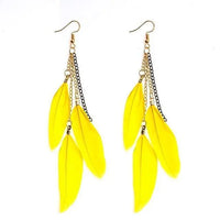 Thumbnail for Paradise Feathers Dangling Earrings-Your Soul Place