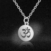 Thumbnail for Spiritual Stainless Steel Necklace - Lotus / OM / Hamsa Hand / Tree of Life / Dream Catcher-Your Soul Place