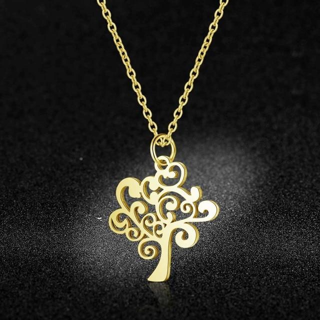 Spiritual Stainless Steel Necklace - Lotus / OM / Hamsa Hand / Tree of Life / Dream Catcher-Your Soul Place