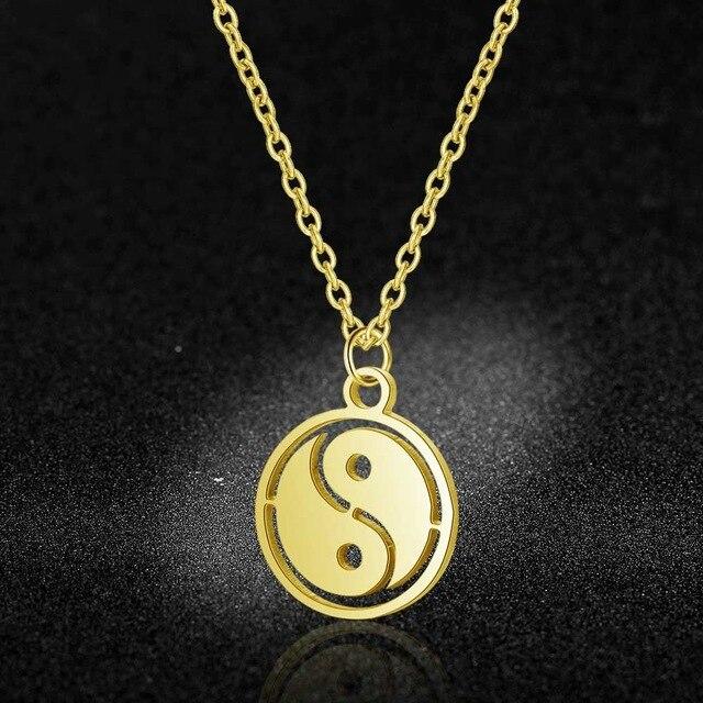 Spiritual Stainless Steel Pendant Set (5pcs)