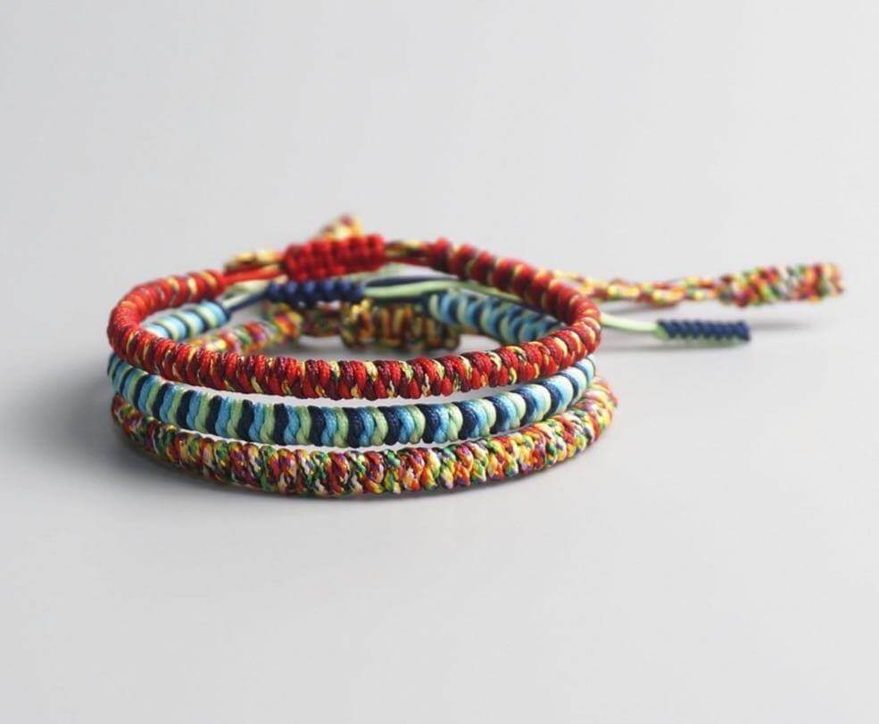"Colors of Buddha" Tibetan Knot Bracelets-Your Soul Place