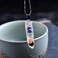 Thumbnail for Healing Seven Chakra Crystals Necklace-Your Soul Place