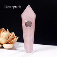 Thumbnail for Crystal Quartz Healing Pipe - Your Soul Place