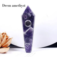 Thumbnail for Crystal Quartz Healing Pipe - Your Soul Place
