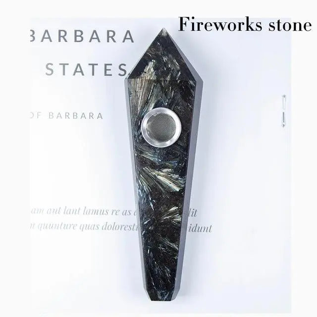 Crystal Quartz Healing Pipe - Your Soul Place