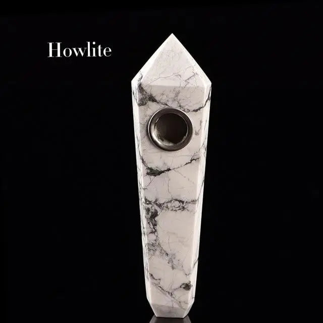 Crystal Quartz Healing Pipe-Your Soul Place