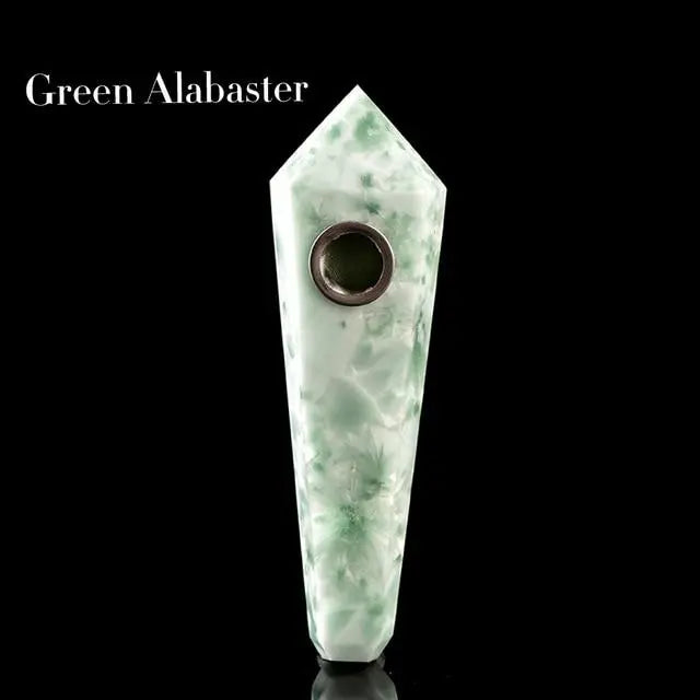 Crystal Quartz Healing Pipe - Your Soul Place
