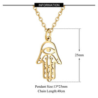 Thumbnail for Spiritual Stainless Steel Pendant Set (5pcs)