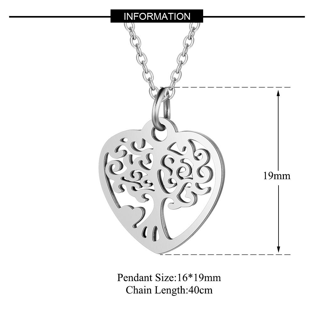 Spiritual Stainless Steel Pendant Set (5pcs)