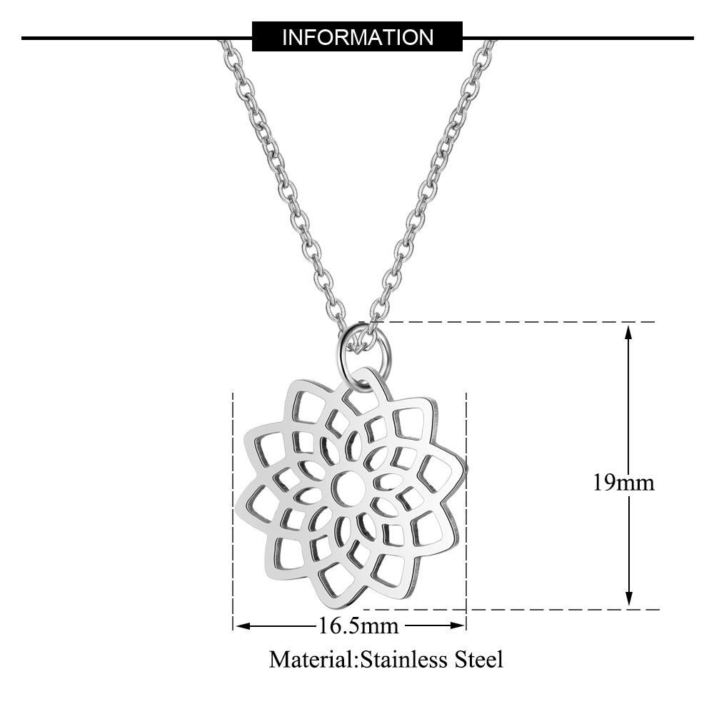 Spiritual Stainless Steel Pendant Set (5pcs)