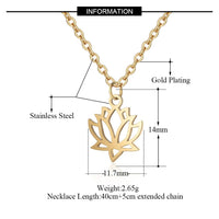 Thumbnail for Spiritual Stainless Steel Pendant Set (5pcs)