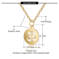 Thumbnail for Spiritual Stainless Steel Pendant Set (5pcs)