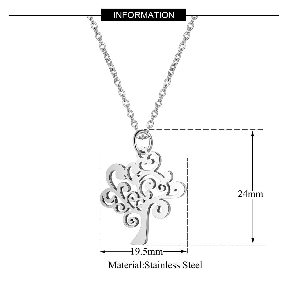 Spiritual Stainless Steel Pendant Set (5pcs)