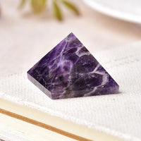 Thumbnail for Natural Healing Gemstone Pyramid