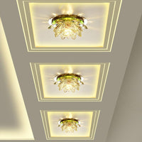 Thumbnail for Crystal Lotus LED Ceiling Light-Your Soul Place