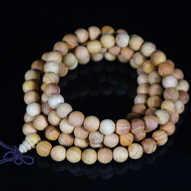 108 Thuja Sutchuenensis Wood Beads Mala Bracelet-Your Soul Place