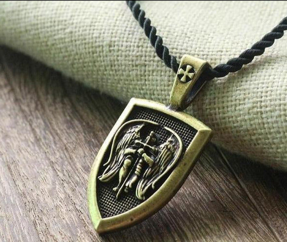 Saint Michael Archangel Pendant Necklace-Your Soul Place