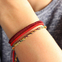 Thumbnail for Tibetan Buddhist Handmade Knots Bracelet