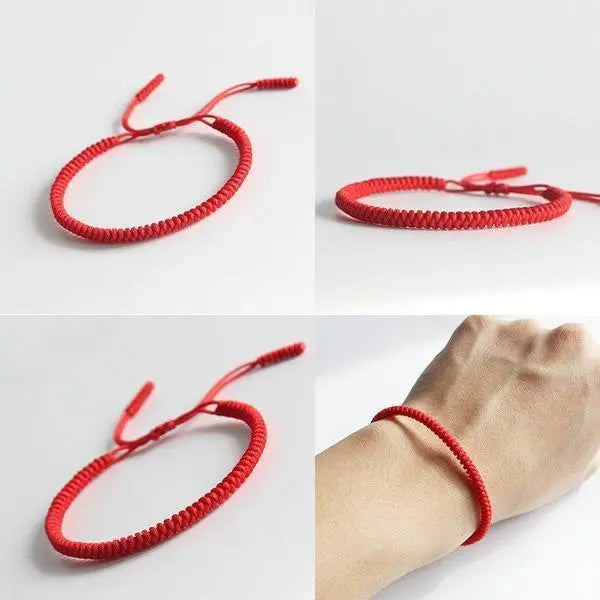 Tibetan Buddhist Handmade Knots Bracelet YourSoulPlace.com