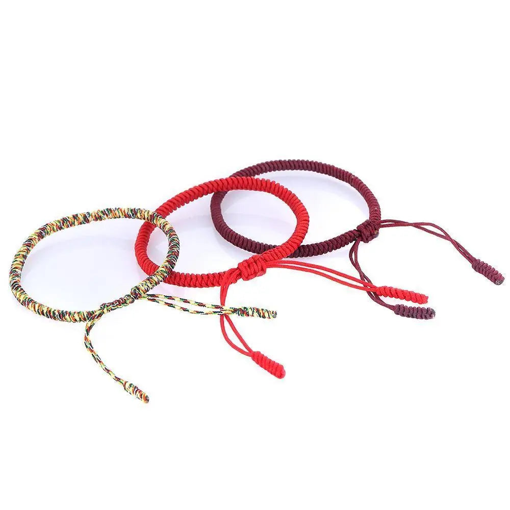 Tibetan Buddhist Handmade Knots Bracelet YourSoulPlace.com