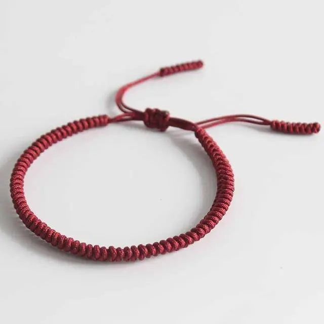Tibetan Buddhist Handmade Knots Bracelet YourSoulPlace.com
