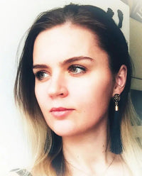 Thumbnail for Vintage Rose Crystal Tassel Earrings-Your Soul Place