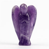 Thumbnail for Natural Stone Carved Angel Healing Crystal