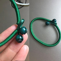 Thumbnail for 2pc/ Set GREEN Rope ' STAY STRONG ' COMPASSION Bracelets