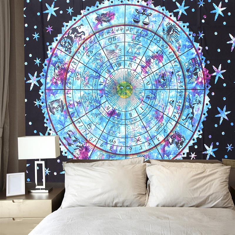 Horoscope Zodiac Astrology Throw Tapestry