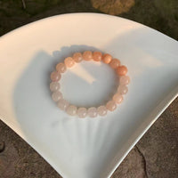 Thumbnail for Natural Silk Jade 'CLOUD 9' Beaded Bracelet