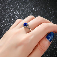 Thumbnail for 925 Sterling Silver Lapis Lazuli Stone Ring