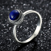 Thumbnail for 925 Sterling Silver Lapis Lazuli Stone Ring