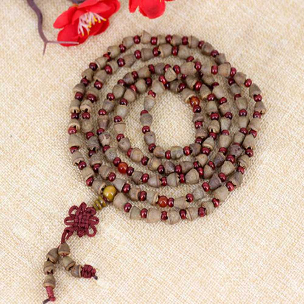 108 Nepal Bodhi Seed Handmade Mala Beads Bracelet