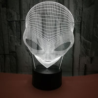 Thumbnail for 3D LED Alien Matrix Table Lamp