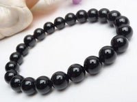 Thumbnail for Brazilian AAA Grade  Black Tourmaline Bead ANTI-NEGATIVITY Bracelet