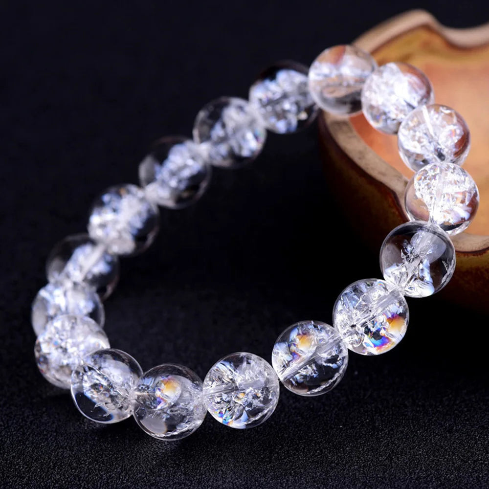 Himalayan White Crystal Healing Bracelet