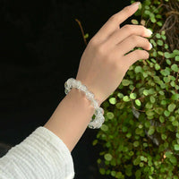 Thumbnail for Himalayan White Crystal Healing Bracelet