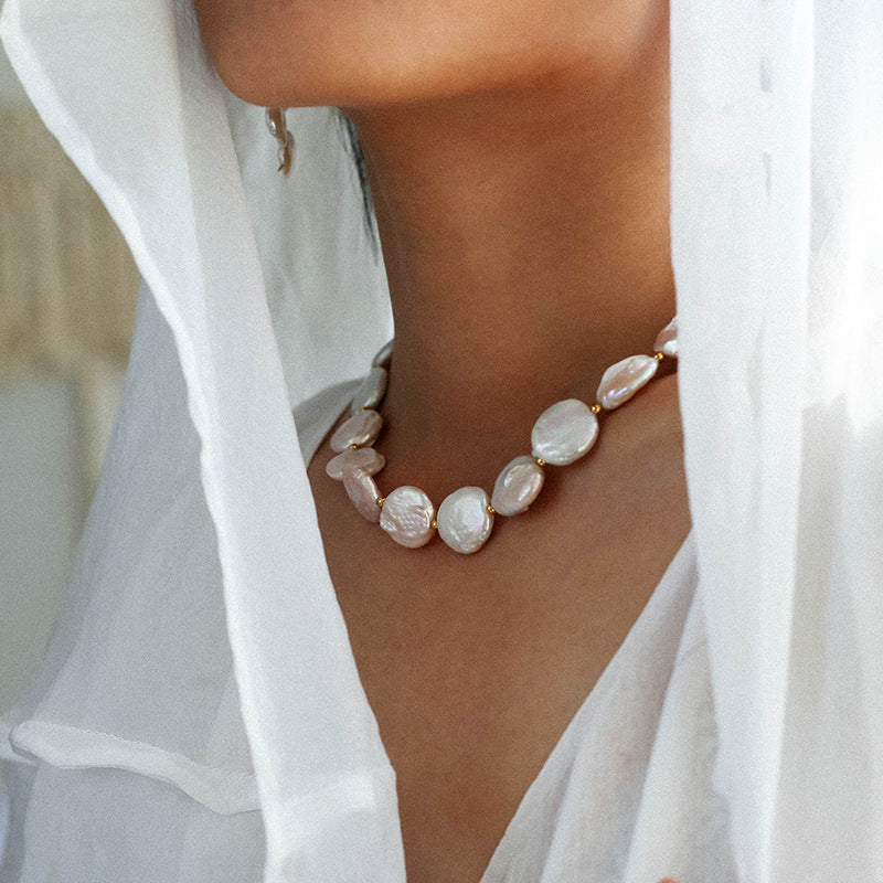 Freshwater Pearl Clavicle Chain