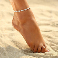 Thumbnail for Crystal Diamond Anklet