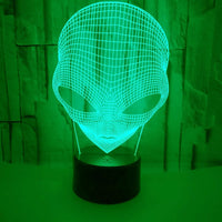 Thumbnail for 3D LED Alien Matrix Table Lamp