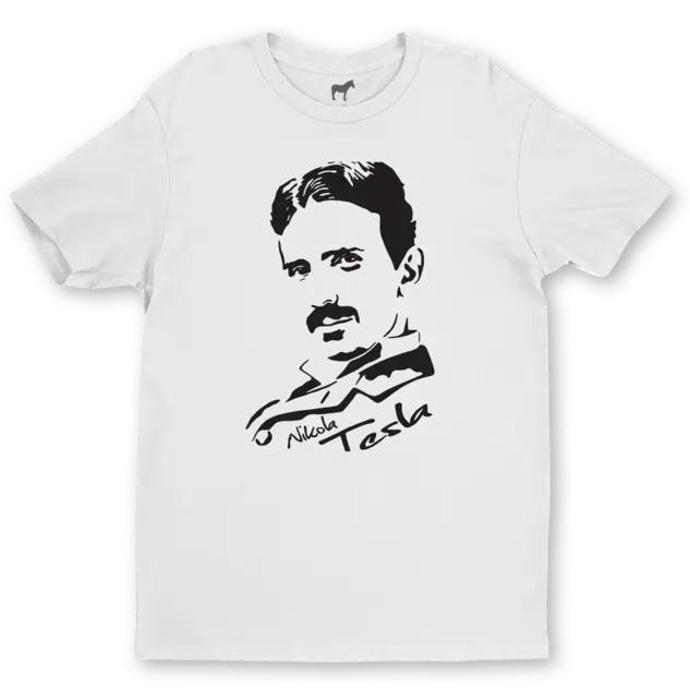 Nikola Tesla Memorial Shirts Men YourSoulPlace.com