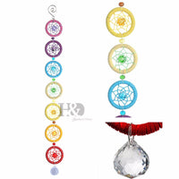 Thumbnail for 7 Chakra Bright & Colorful Dream Catcher